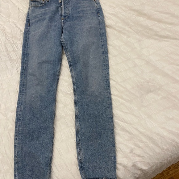 NWT Agolde straight jeans size 24 - Picture 4 of 5